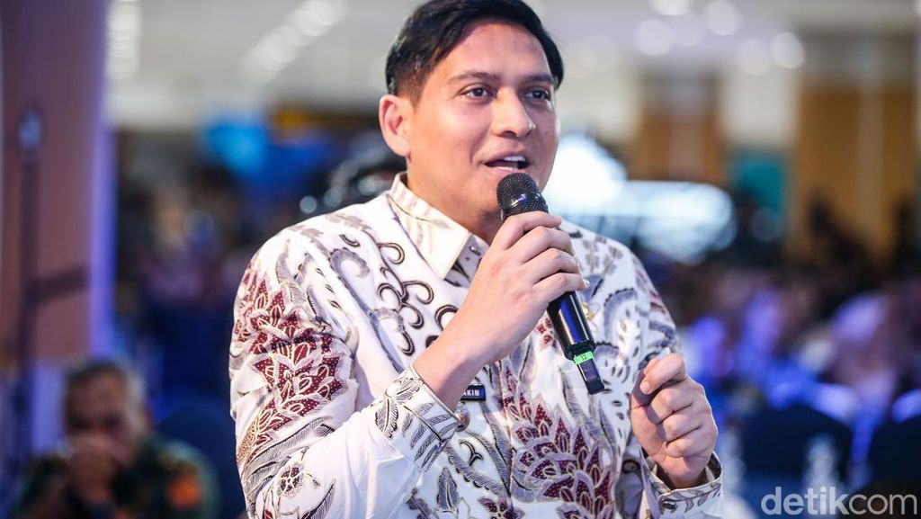 Bupati Indramayu Lucky Hakim saat hadir di detikcom Regional Summit